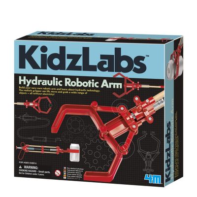 4M Hydraulic Robot Arm Kids Science Kit, Model:4106