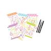 SES Creative 14013 Doodle Cards, Diverse Colours view 4