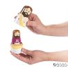 Fun Express Life of Jesus Nesting Dolls (5 Pieces) Sunday School Supplies and Easter Decor view 2
