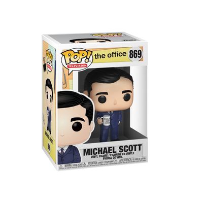 Funko Pop TV: The Office - Michael Scott - Collectable Vinyl Figure - Gift Idea - Official Merchandise - Toys for Kids & Adults - Comedy Fans - Model Figure for Collectors and Display