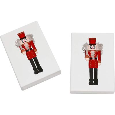 Azeeda 2 x 45mm 'Nutcracker' Erasers/Rubbers (ER00020710)