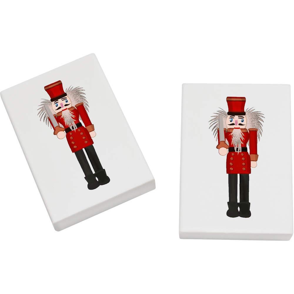 Azeeda 2 x 45mm 'Nutcracker' Erasers/Rubbers (ER00020710)