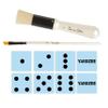 Barn Star Yardzee Dice Stencil Kit, Outdoor Dice Yard Game - Reusable - Giant Wood Dice view 1
