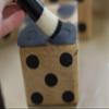 Barn Star Yardzee Dice Stencil Kit, Outdoor Dice Yard Game - Reusable - Giant Wood Dice view 3