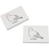 Azeeda 2 x 45mm 'Pigeon' Erasers/Rubbers (ER00020837) view 1