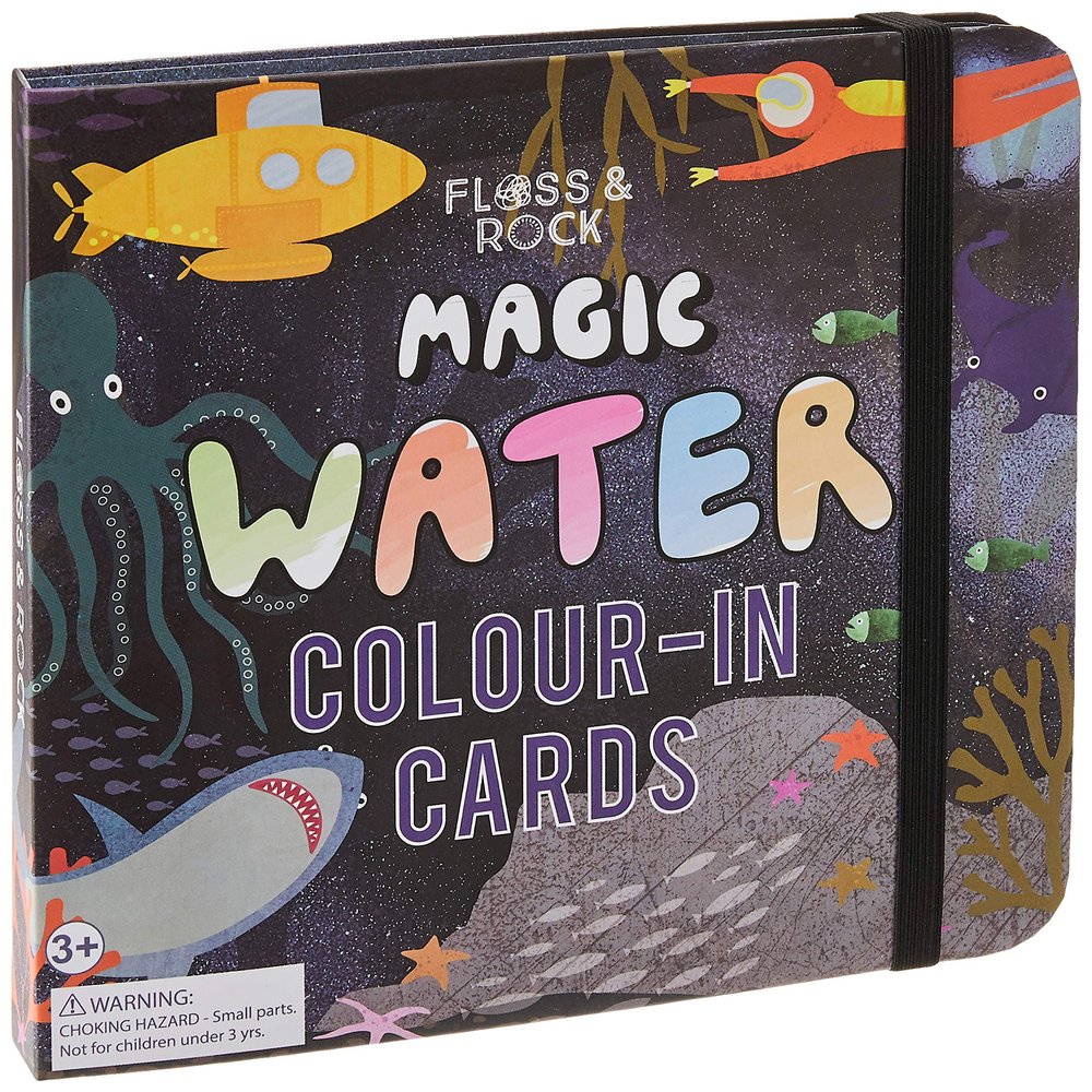 Floss & Rock Pets Water Pen and Cards Kit (Dinosaur)