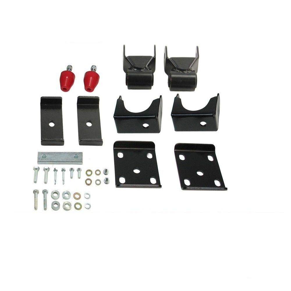 Street Edge 7" Rear Axle Flip Kit for Chevy Silverado/GMC Sierra 1500 2WD 14-18
