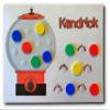 Kids Behavior Chart, Customized with Your Childs Name, Gumball Theme, 10 Movable Pieces, Reward Positive Attitudes view 2