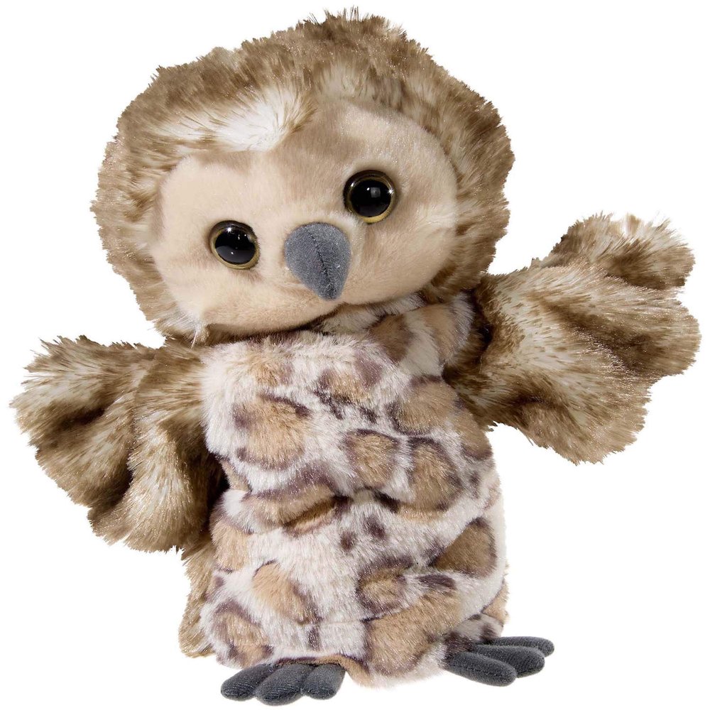 Heunec 394278 Hand Puppet Owl Brown