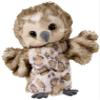 Heunec 394278 Hand Puppet Owl Brown view 1