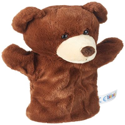 Heunec 393875 Hand Puppet Bear Brown