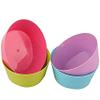 24 pc Kids Dinner Set by Mainstays, BPA free, Microwave/dishwasher safe, toddler snack/meals, mixed colors view 3