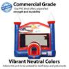 TentandTable Inflatable Bounce House for Kids 5-12 Large, Commercial Grade Bouncy Castle for Adults, Jump House, Includes Electric Air Blower, 14' L x 13' W x 15' H, Patriotic Red White and Blue view 2