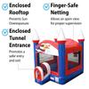 TentandTable Inflatable Bounce House for Kids 5-12 Large, Commercial Grade Bouncy Castle for Adults, Jump House, Includes Electric Air Blower, 14' L x 13' W x 15' H, Patriotic Red White and Blue view 4