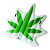 FLOAT-EH Green Leaf Inflatable Pool Float - Lounging Made Easy with Green Leaf Floatie Swimming Raft view 1