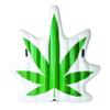 FLOAT-EH Green Leaf Inflatable Pool Float - Lounging Made Easy with Green Leaf Floatie Swimming Raft view 2