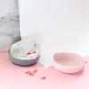 Goobie Baby Silicone Baby Bowl with Suction Base for Feeding Babies 6+ Months and Toddlers, Mess-Free Eating, Unbreakable, Non-Toxic, Stylish, Dishwasher & Microwave Safe, Shower Gift view 3