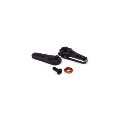 Racers Edge 10210S Aluminum Clamping Adjustable Double Servo Arm 23T (Sanwa)
