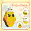 APINATA4U 20" 2D Yellow Easter Baby Chick Pinata Adorable Egg Shell Design for Easter Theme Party Perfect for Celebrations and Delightful Pinata Fun! view 2
