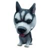 12CM Husky Dog Bobbing Head Nodding Dog Interior Ornaments Funny Cartoon Puppy Shaking Head Figure Mini Bobble-Head for Car Decoration view 1
