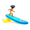 Surfer Dudes Classics Wave Powered Mini-Surfer and Surfboard Toy - Hossegor Hank view 1
