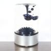 Spike Blue Colored Ferrofluid in a Bottle Magnetic Liquid Sculpture Educational Display Executive Desk Display view 3