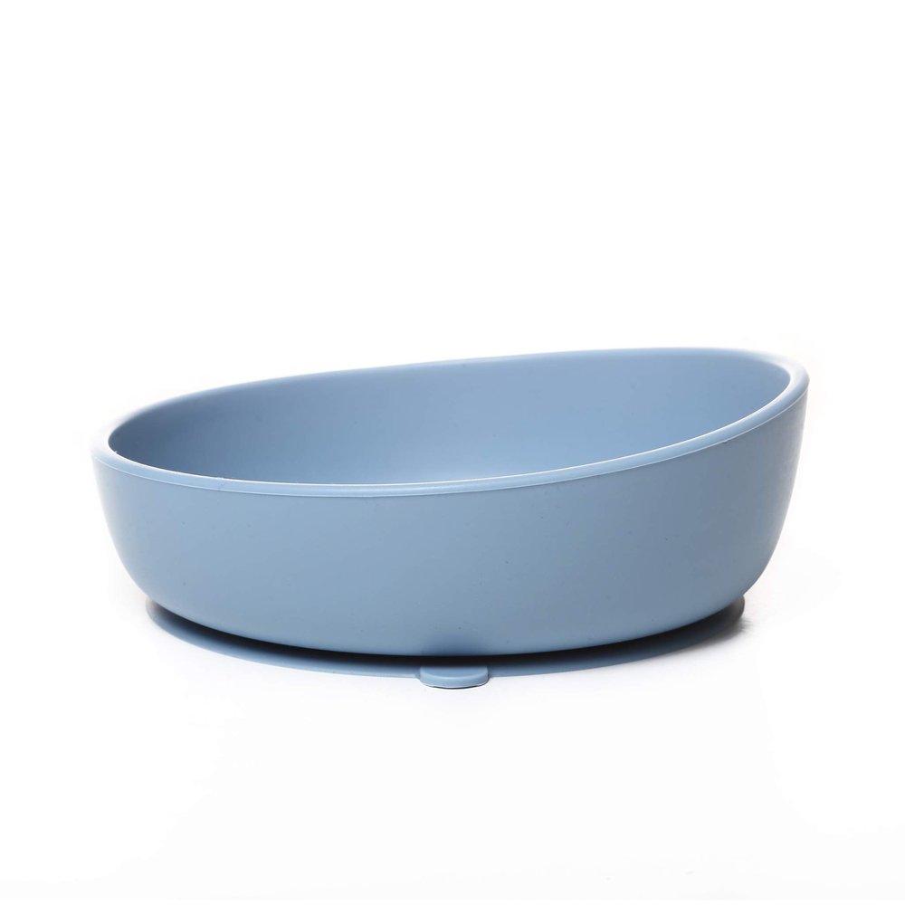 Goobie Baby Silicone Baby Bowl with Suction Base for Feeding Babies 6+ Months and Toddlers, Mess-Free Eating, Unbreakable, Non-Toxic, Stylish, Dishwasher & Microwave Safe, Shower Gift