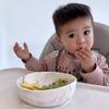 Goobie Baby Silicone Baby Bowl with Suction Base for Feeding Babies 6+ Months and Toddlers, Mess-Free Eating, Unbreakable, Non-Toxic, Stylish, Dishwasher & Microwave Safe, Shower Gift view 3