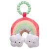 Douglas Baby Rainbow Teether Plush Stuffed Toy view 1
