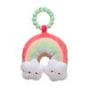 Douglas Baby Rainbow Teether Plush Stuffed Toy view 2