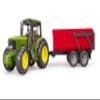 Bruder 09820 John Deere 6920 with Tipping Trailer view 1