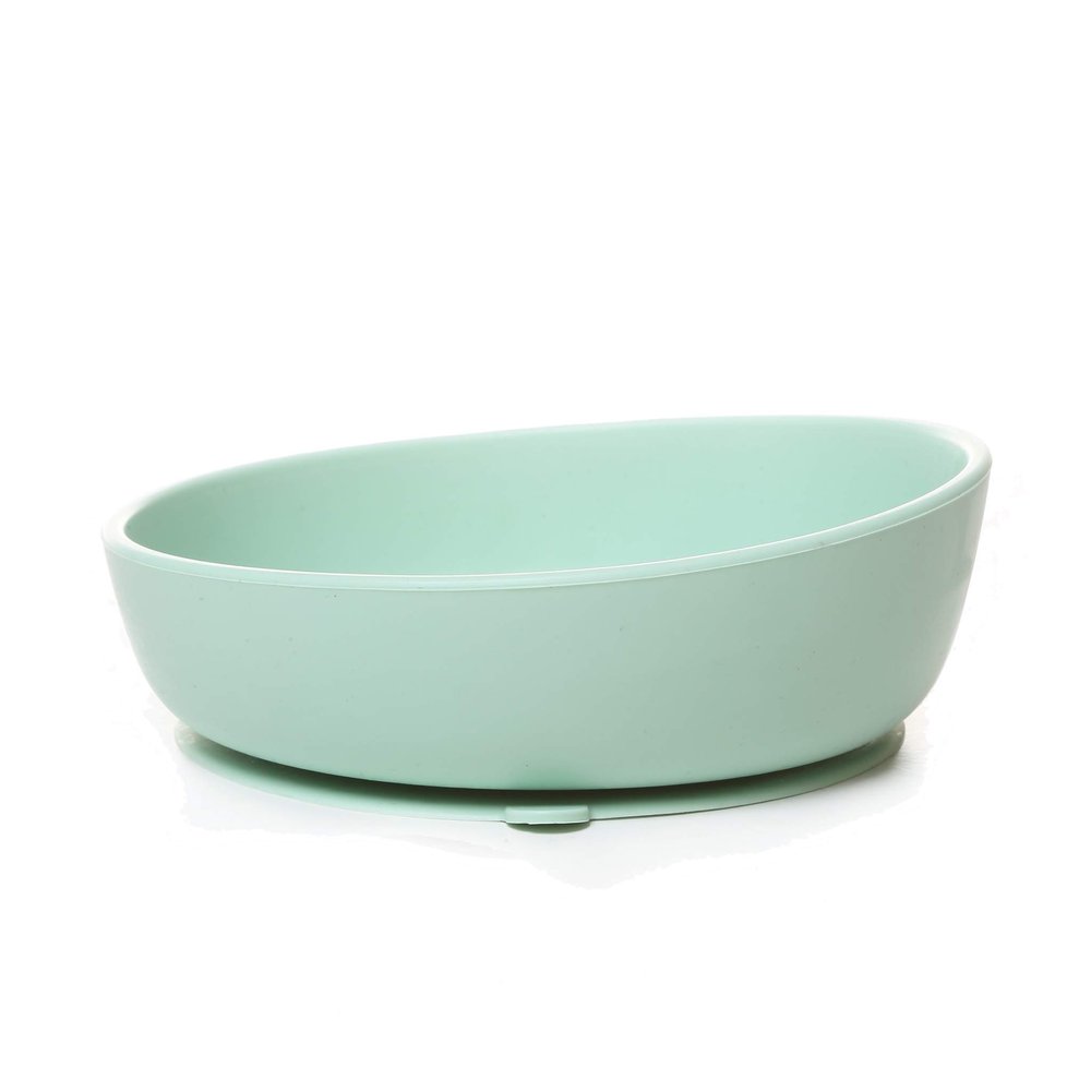 Goobie Baby Silicone Baby Bowl with Suction Base for Feeding Babies 6+ Months and Toddlers, Mess-Free Eating, Unbreakable, Non-Toxic, Stylish, Dishwasher & Microwave Safe, Shower Gift