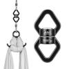 AusKit, Black Swing Swivel, 30 KN Safest Rotational Device Hanging Accessory view 3