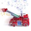 ArtCreativity Fire Truck Toy Bubble Machine for Kids, Bubble Blower Toy Truck for Toddlers with Lights, Siren Effects, Bubble Solution & Funnel, Kids Toys, Gift for Boys and Girls 3-5+ Years Old view 2