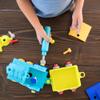 Educational Insights Design & Drill All Aboard Train - Construction Toys & Toddler Tools, Kids Tool Set with Real Electric Drill Toy, Take Apart STEM Set, Building Kits and Gifts for Ages 3+ view 2