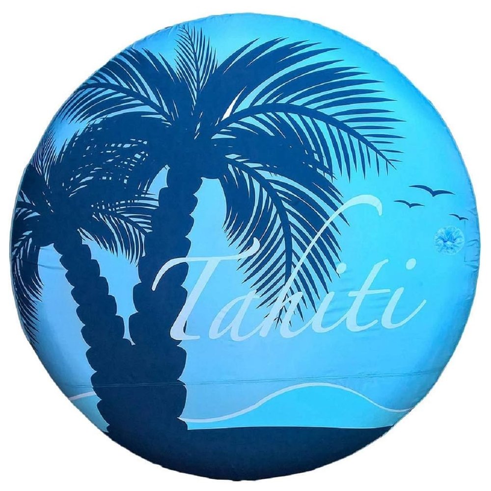 Blue Wave Drift and Escape 72 in. Circular Floating Island