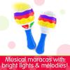 The Learning Journey Early Learning - Little Music Maracas - Electronic Musical Toddler Toys & Gifts for Boys & Girls Ages 12 Months and Up - Award Winning Musical Learning Toy, Multi (108666) view 2