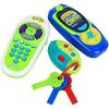 Click N' Play Pretend Play Cell Phone TV Remote & Car Key Accessory Playset for Kids with Lights Music & Sounds (Set of 3) view 4