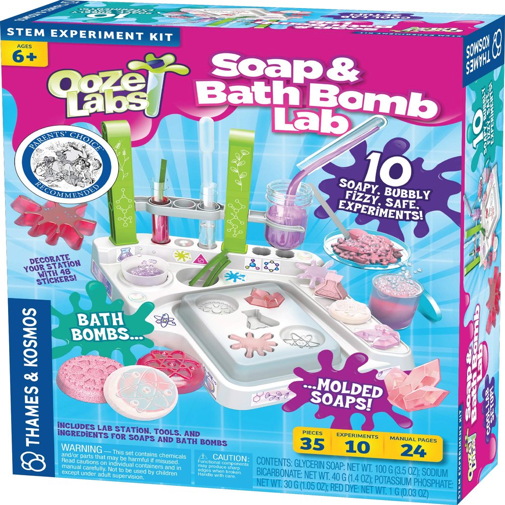 Thames Kosmos Ooze Labs: Soap Bath Bomb OPEN BOX