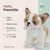Bearington Frenchie The French Bulldog Stuffed Animal, 13 Inch Frenchie Stuffed Animal view 2