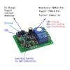 Calvas 12V 10A 2 CH Channel Remote Control Switch Relay Wireless Transmitter+Receiver Motor Reverse Controller 315MHz 433MHz - (Color: 315MHz) view 4