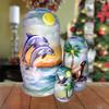 Coastal Dolphins, Seal & Pelican 3-Nest Matreshka Wooden Nesting Dolls Set - 14741 by G.DeBrekht view 3