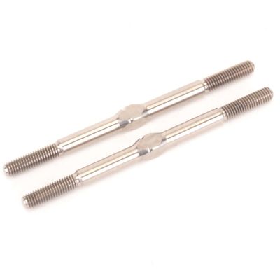 Schumacher Racing U7318 Titanium Turnbuckle - 53mm - Silver - pr
