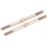 Schumacher Racing U7318 Titanium Turnbuckle - 53mm - Silver - pr view 1