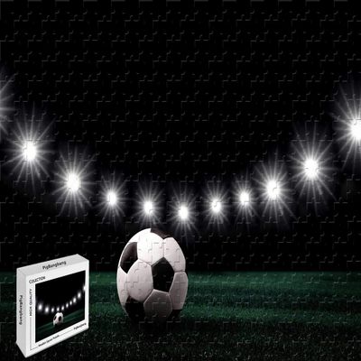1000 Piece Jigsaw Puzzle - Sports Soccer Premium Basswood,29.5 X 19.6 Inch