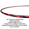 36" Dance Hula Hoop | Made in The USA | Lighter Weight at 11 oz view 2