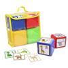 Godery DIY Education Playing Game Dice, Pocket Cubes for Teaching (Set of 4) view 1