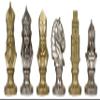 Medieval Theme Metal Chess Set by Italfama view 1