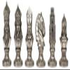 Medieval Theme Metal Chess Set by Italfama view 3