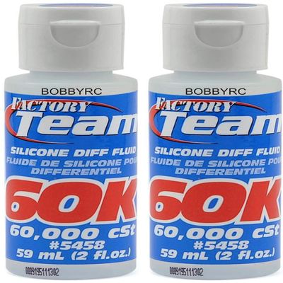 2 Pack Associated ASC5458 5458 FT Silicone Diff Fluid Oil 60 000 CST 60K LOSI HPI ARRMA Includes CHICAGOLAND RC Coupon